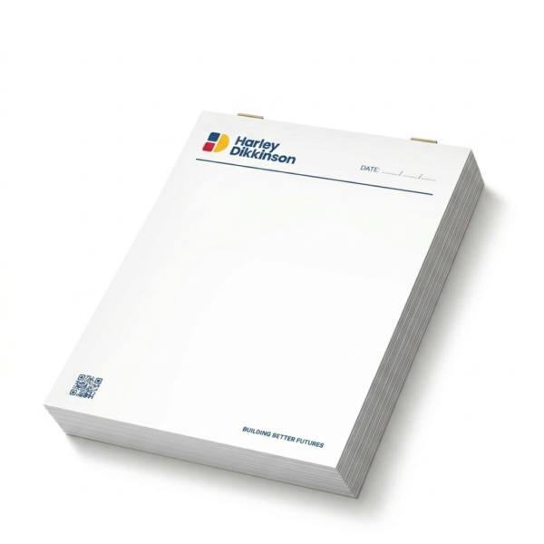 BLOCK NOTES A4 A COLORI - BIANCO